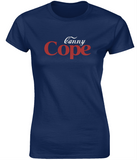 Canny Cope Ladies Fitted Tee (Dark)