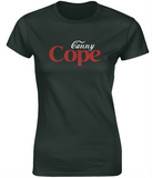 Canny Cope Ladies Fitted Tee (Dark)