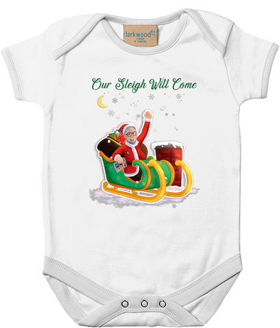 OurSleighWillCome Baby Bodysuit