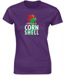 Cornshell Flakes Ladies Fitted Tee