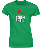 Cornshell Flakes Ladies Fitted Tee