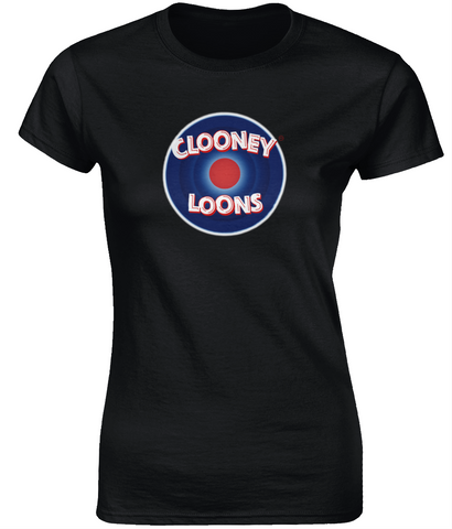 Clooney Loons Ladies Fitted Tee