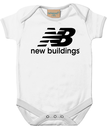 New Buildings Baby Bodysuit