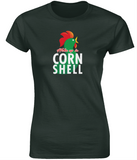 Cornshell Flakes Ladies Fitted Tee