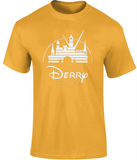 Magical Derry Tee (White on various)